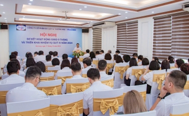 HỘI NGHỊ SƠ KẾT HOẠT ĐỘNG SXKD 9 THÁNG  VÀ TRIỂN KHAI NHIỆM VỤ QUÝ IV/2024